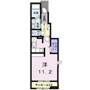 メイプル ジェルメAの間取り画像
