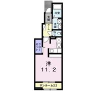 メイプル ジェルメAの間取り画像