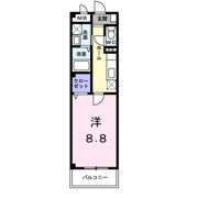 ヴィラ ヴィオラの間取り画像
