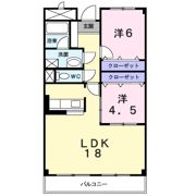 サザンハイムの間取り画像