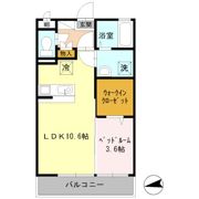 D-Room下奥井の間取り画像