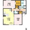 プロヴァンス高尾台 Bの間取り画像