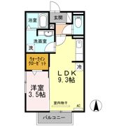 グレイスコートの間取り画像