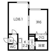 プチフォーレの間取り画像