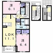 ミルキーウェイ Ⅰの間取り画像