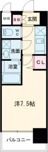 セオリー神戸グルーブの間取り画像