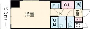 リーガル神戸元町の間取り画像