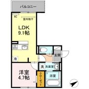 D-room城野の間取り画像