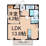 グランレーヴ平安通NORTHの間取り画像