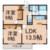 蟹江マンションの間取り画像