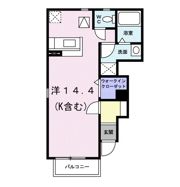 リバーサイドⅡの間取り画像