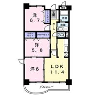 アバンツァート ヒロタの間取り画像