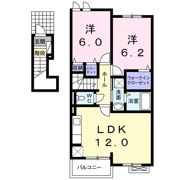 オーヴェスト1号館の間取り画像