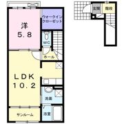 ヌーベルカクマンCの間取り画像