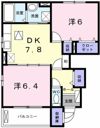 ポラリスⅢの間取り画像