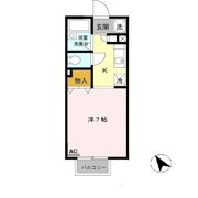 パセオ姫路Ⅱの間取り画像