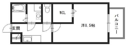 クレセントコートの間取り画像