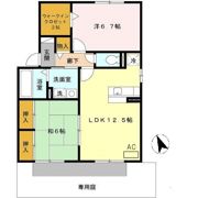 ベルメゾン Bの間取り画像