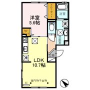 ラフィーネ亀山の間取り画像