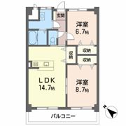 アルーア壬生川の間取り画像
