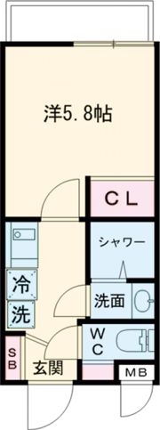 Signpost界の間取り画像