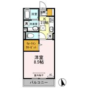 ミーティア Ⅱの間取り画像