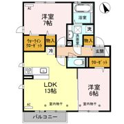 カーサ フェリーチェの間取り画像