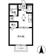 プランティオⅠの間取り画像