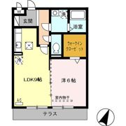 クラージュの間取り画像