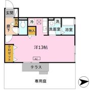 ロイヤルコート B棟の間取り画像