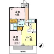 ベイブランシェ A棟の間取り画像