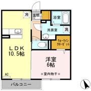 レジデンスKouga B棟の間取り画像