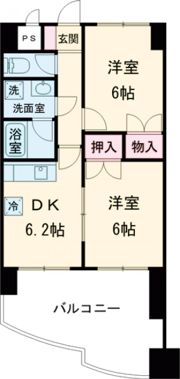 ダイヤヒルズ島瀬の間取り画像