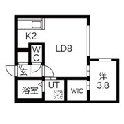 Hills SapporoⅡの間取り画像