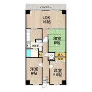 PHOENIX COURT 交野Iの間取り画像