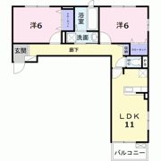 カレント（current）の間取り画像