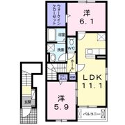ラルラリララの間取り画像