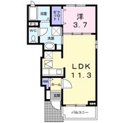 ドゥーハウスⅦの間取り画像