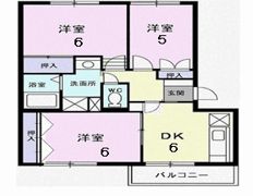 ミュゼ上町の間取り画像