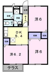 HONEYHOME Aの間取り画像