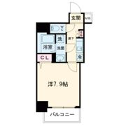 エグゼ堺筋本町の間取り画像