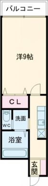 LA RIVIERE OKAMOTOの間取り画像