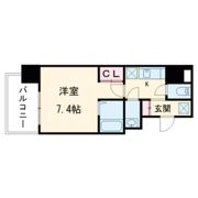 エグゼ堺筋本町の間取り画像