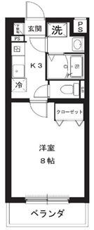 ユウマリノの間取り画像
