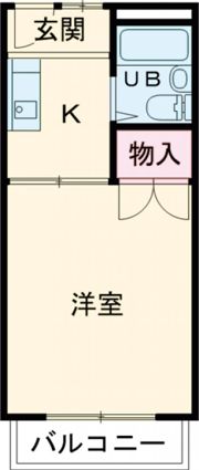 ハイツカメリアの間取り画像