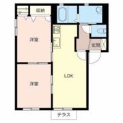 シャーメゾン桜Aの間取り画像