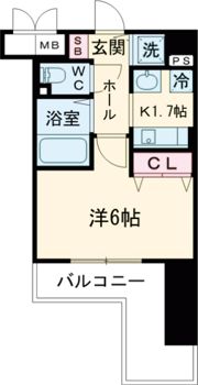 ウォームスヴィル神戸元町JPの間取り画像