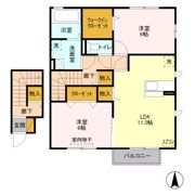 サンルーチェ Aの間取り画像