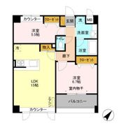 レフィナードの間取り画像