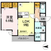 ヴィラ・オキネの間取り画像